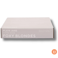 Foxy Blondes Pre Cut Extra Wide Pop Up Foil - Plain Jane