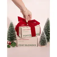 Foxy Blondes Pre-cut Pop Up Foil - Christmas