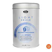 Lisap Milano Light Scale 9 Lightening White Powder 500g