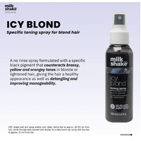 milk_shake Icy Blond Toning Spray 100mL