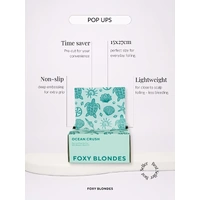 Foxy Blondes Pre-cut Pop Up Foil - Ocean Crush