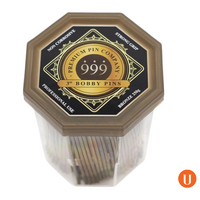 999 Bobby Pins 250g Tub 3" - Bronze Ball Tip