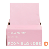 Foxy Blondes Pre-cut Pop Up Foil -Tickle Me Pink