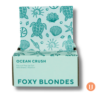 Foxy Blondes Pre-cut Pop Up Foil - Ocean Crush