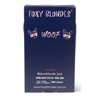 Foxy Blondes Pre-Cut Flat Pack Foil - Woof