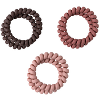 Crush™ Kinda Spiraling Coil Hair Ties - Mauve