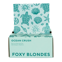 Foxy Blondes Pre-cut Pop Up Foil - Ocean Crush