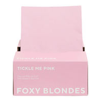 Foxy Blondes Pre-cut Pop Up Foil -Tickle Me Pink