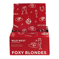 Foxy Blondes Pre-cut Pop Up Foil - Wild West