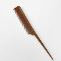 Plastic Tail Comb - Clay