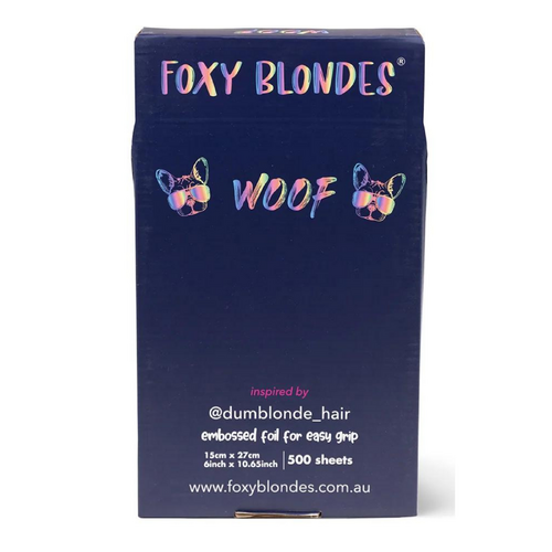 Foxy Blondes Pre-Cut Flat Pack Foil - Woof