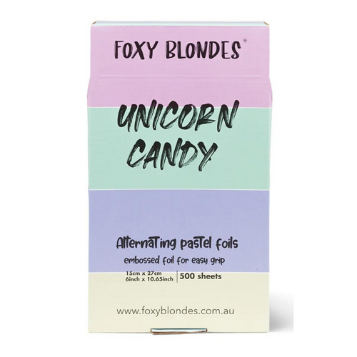 Foxy Blondes Pre-Cut Flat Pack Foil - Unicorn Candy