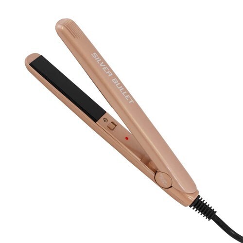 Silver Bullet Mini Hair Straightener Gold