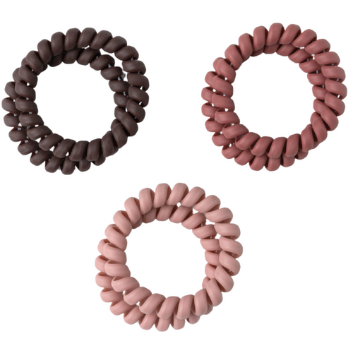 Crush™ Kinda Spiraling Coil Hair Ties - Mauve