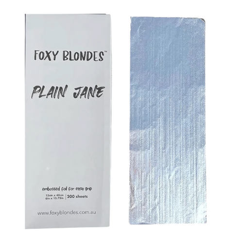 Foxy Blondes Pre Cut Extra Long Balayage Foil - Plain Jane