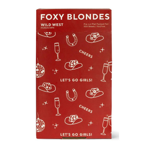 Foxy Blondes Pre-Cut Flat Pack Foil - Wild West