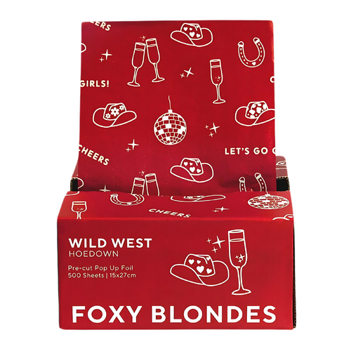 Foxy Blondes Pre-cut Pop Up Foil - Wild West